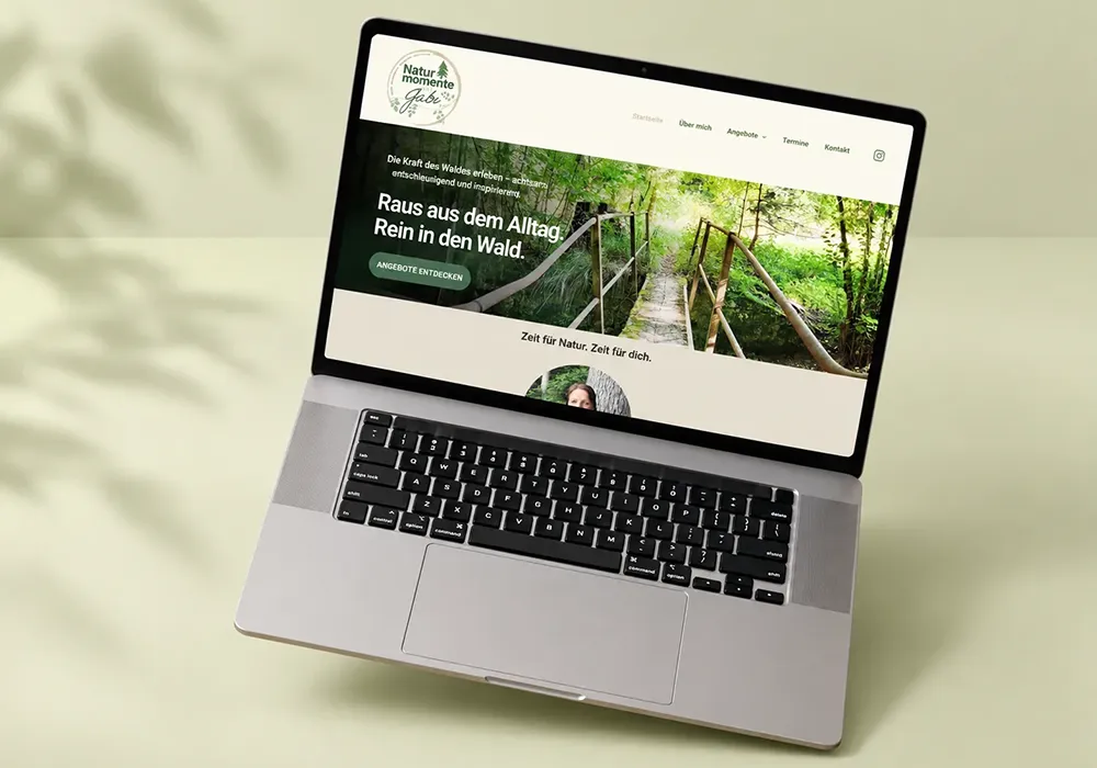 Homepage von Gabi Ernsperger, Waldpädagogin aus Jagstzell
