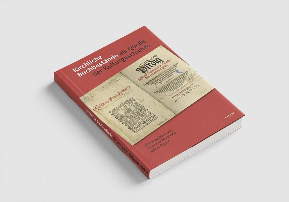 Titel des Buches "Kirchliche Buchbestände als Quelle der Kulturgeschichte"