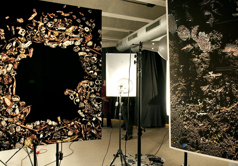 Rohstoffe und Design: Blick in die Ausstellung